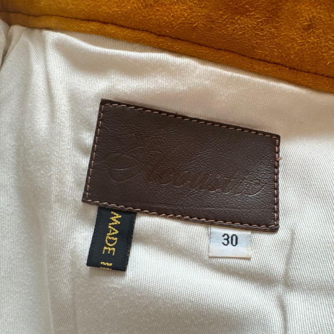 鹿皮ディア革ボトムツインズアコースティック　アメリカ製ロストワールド工場製　革柔