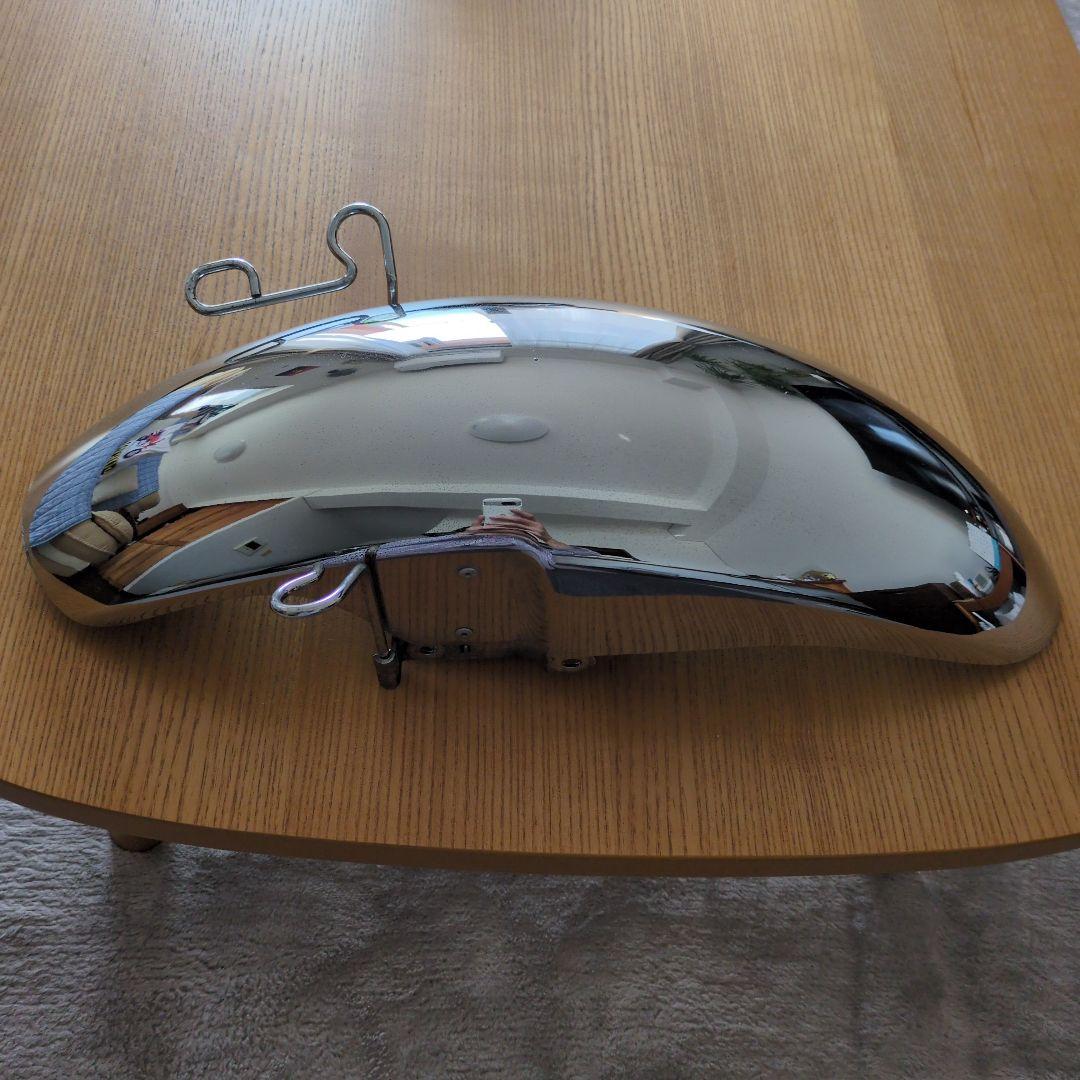 ゼファーΧ純正メッキフロントフェンダー