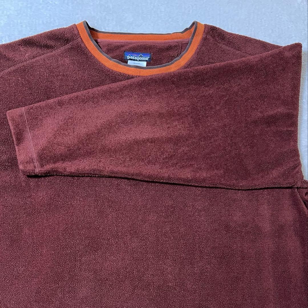 茶色 パタゴニア リズム プラッシュ シンチラ スウェット M フリース