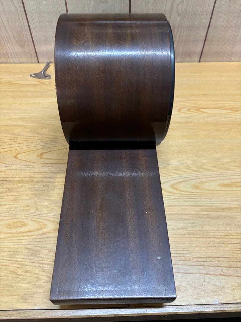 愛知時計 ウエストミンスター 日の出型置時計 ゼンマイ式 振り子時計 昭和レトロ