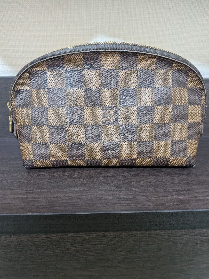 【LOUISVUITTON】ダミエ ポシェット コスメティック PM 化粧ポーチ
