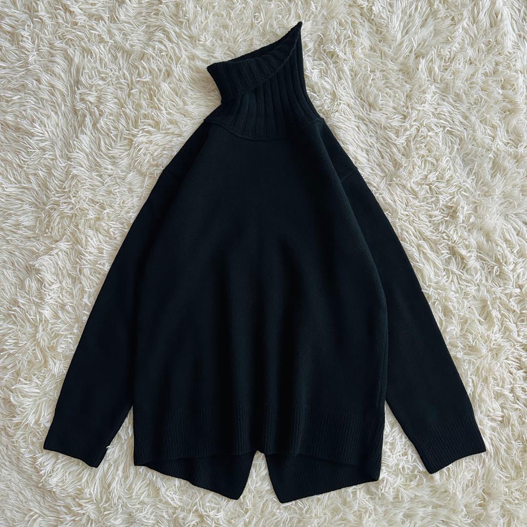 【極美品✨】Deuxieme Classe JADEタートルニット ブラック