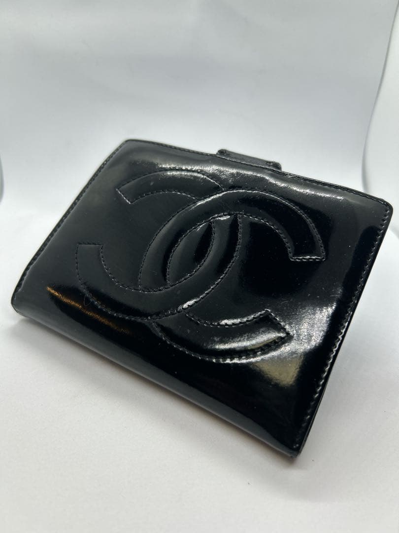 CHANEL シャネル ココマーク コンパクトウォレット　折り財布/715