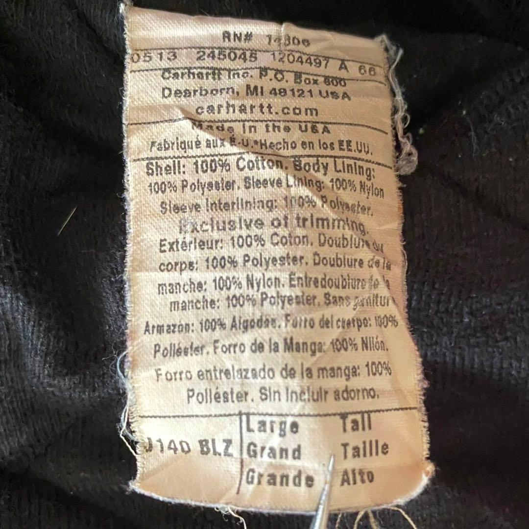 グラスワンダー 　Carhartt アクティブ　L オレンジ　アメリカ製