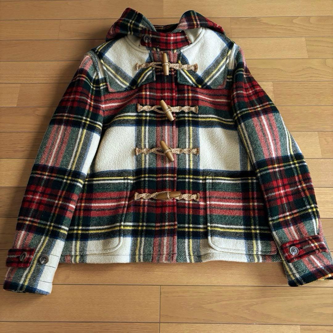 POLO RALPH LAUREN ダッフルコート タータンチェック ショート丈
