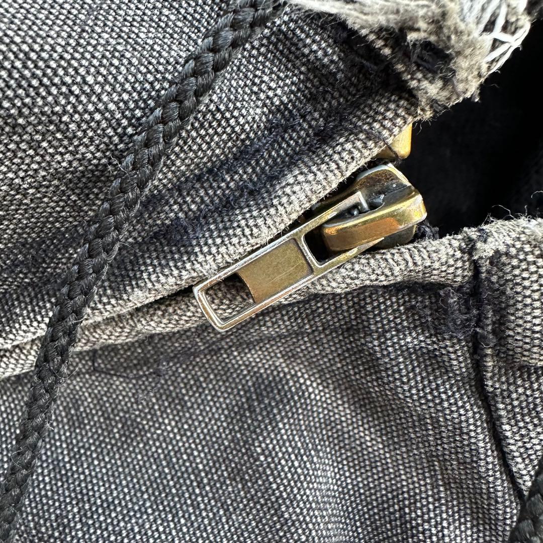 美フェード 90s USA製 カーハート フェードブラック アクティブジャケット