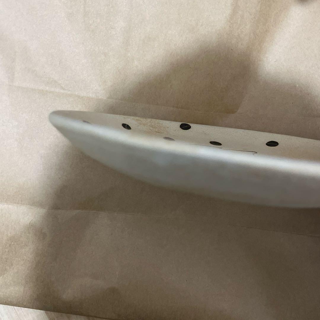 hanamame 日本作家　陶芸　三浦潤　くま　プレート　コーヒー豆柄　お皿