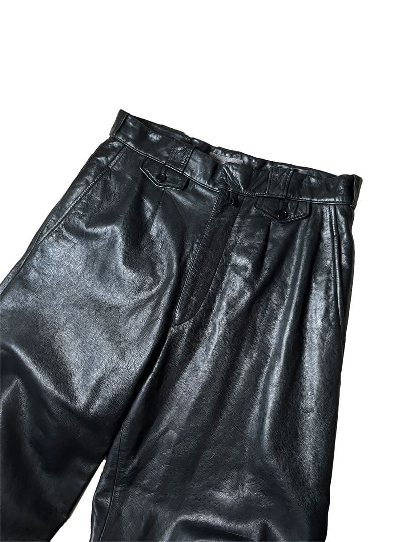 【超希少】00AW Yohji Yamamoto leather pants