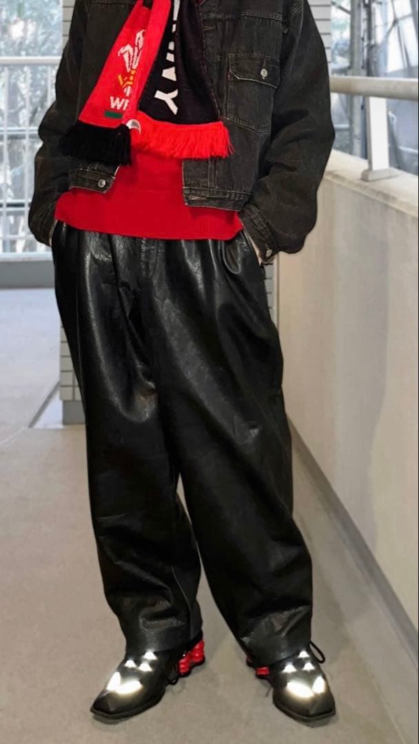 【超希少】00AW Yohji Yamamoto leather pants