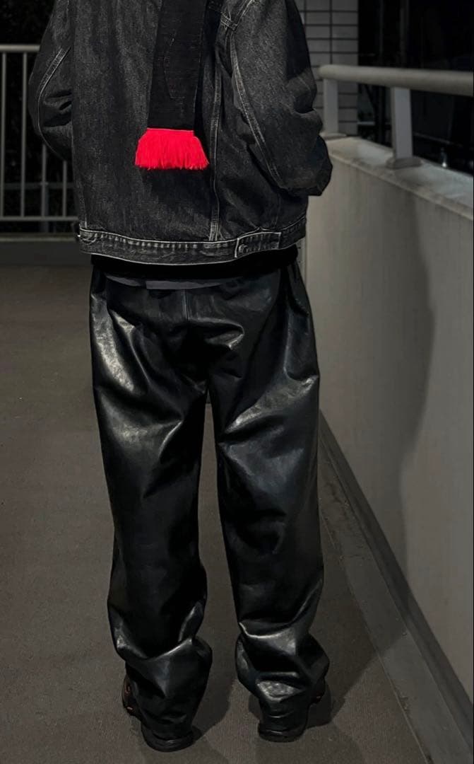 【超希少】00AW Yohji Yamamoto leather pants