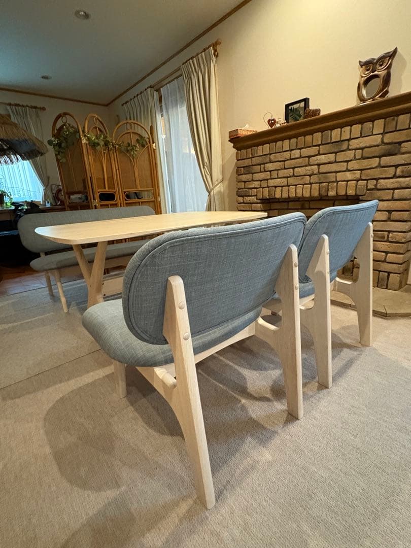 引き取りのみ大幅値下げ石川県☆ニトリ　ダイニングテーブルセット　組立説明書付