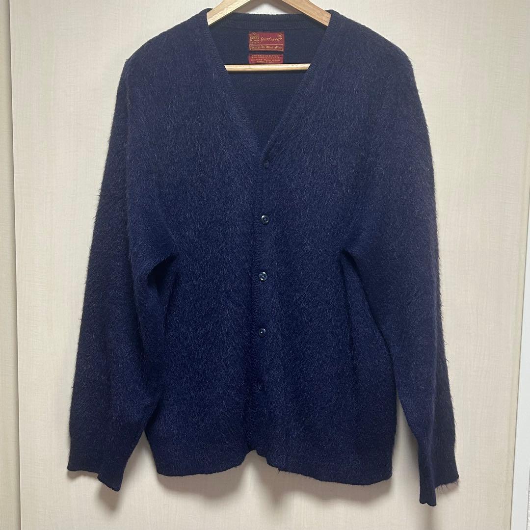 【Vintage】70's sears Mohair Cardigan シアーズ