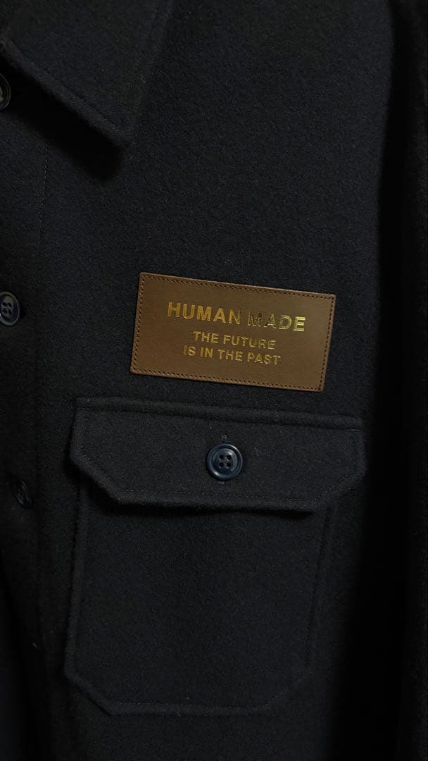 Human made ネルシャツ WOOL CPO SHIRTS XXL