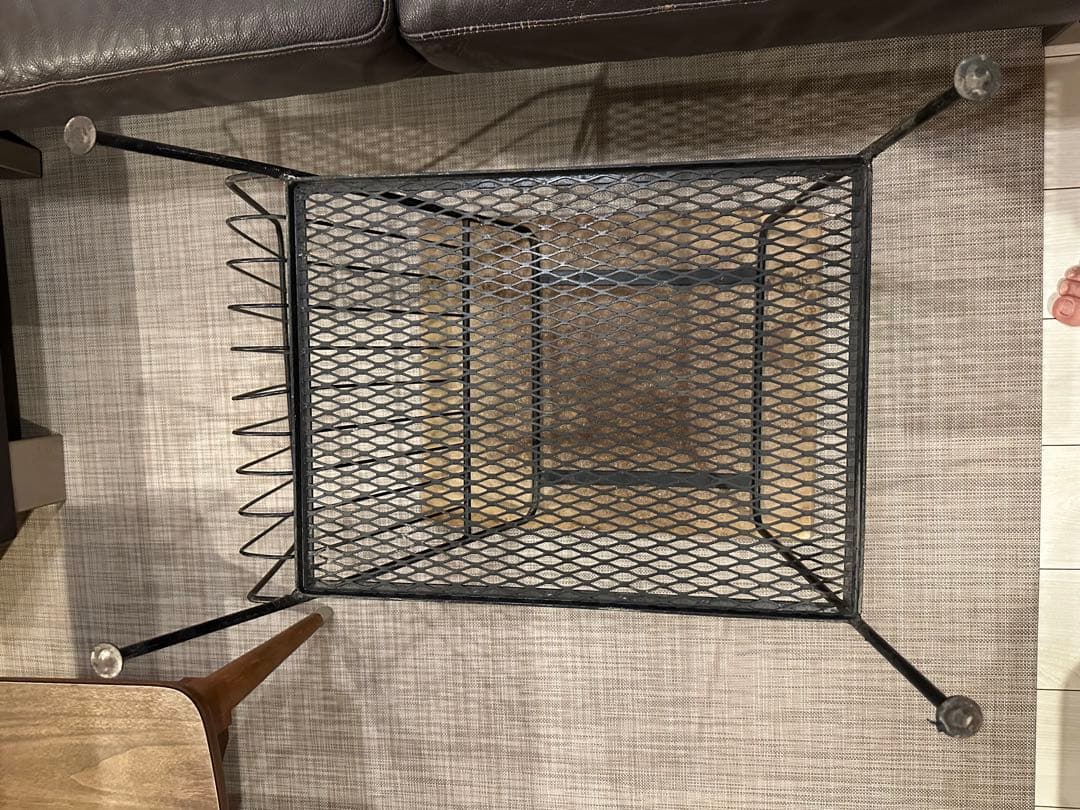 アメリカ製　50s マガジンラックテーブル ステップエンドテーブルセット