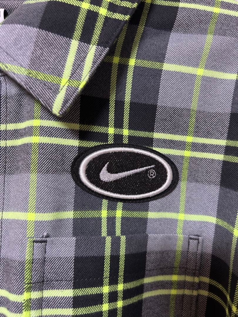 NIKE SBxEric Koston チェックシャツ Lサイズ新品未使用