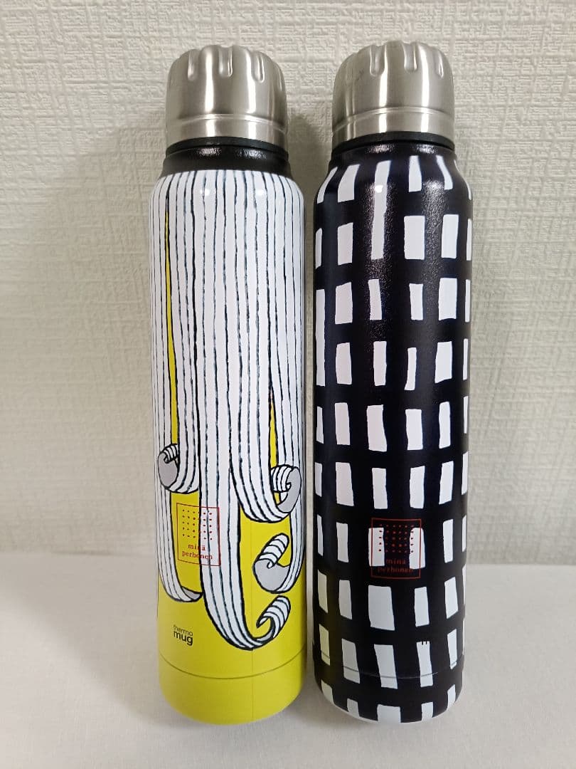 新品未使用　ミナペルホネン thermo mug 2本セット