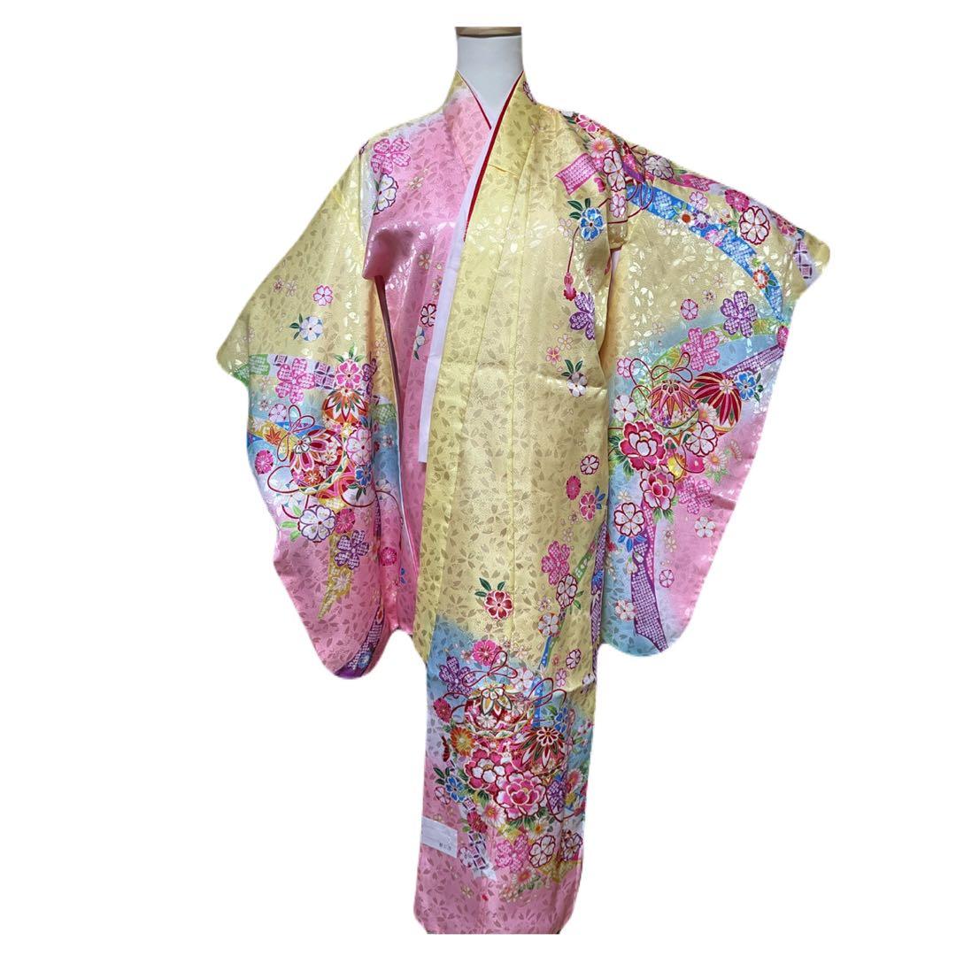 七五三　7才　卒園　女の子七才着物