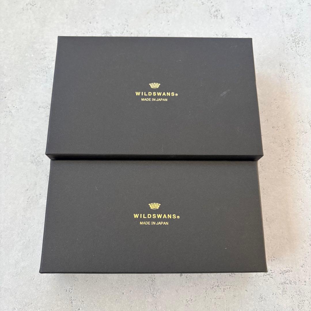限定WILD SWANS ホーウィン社シェルコードバンウォレット&カードケース