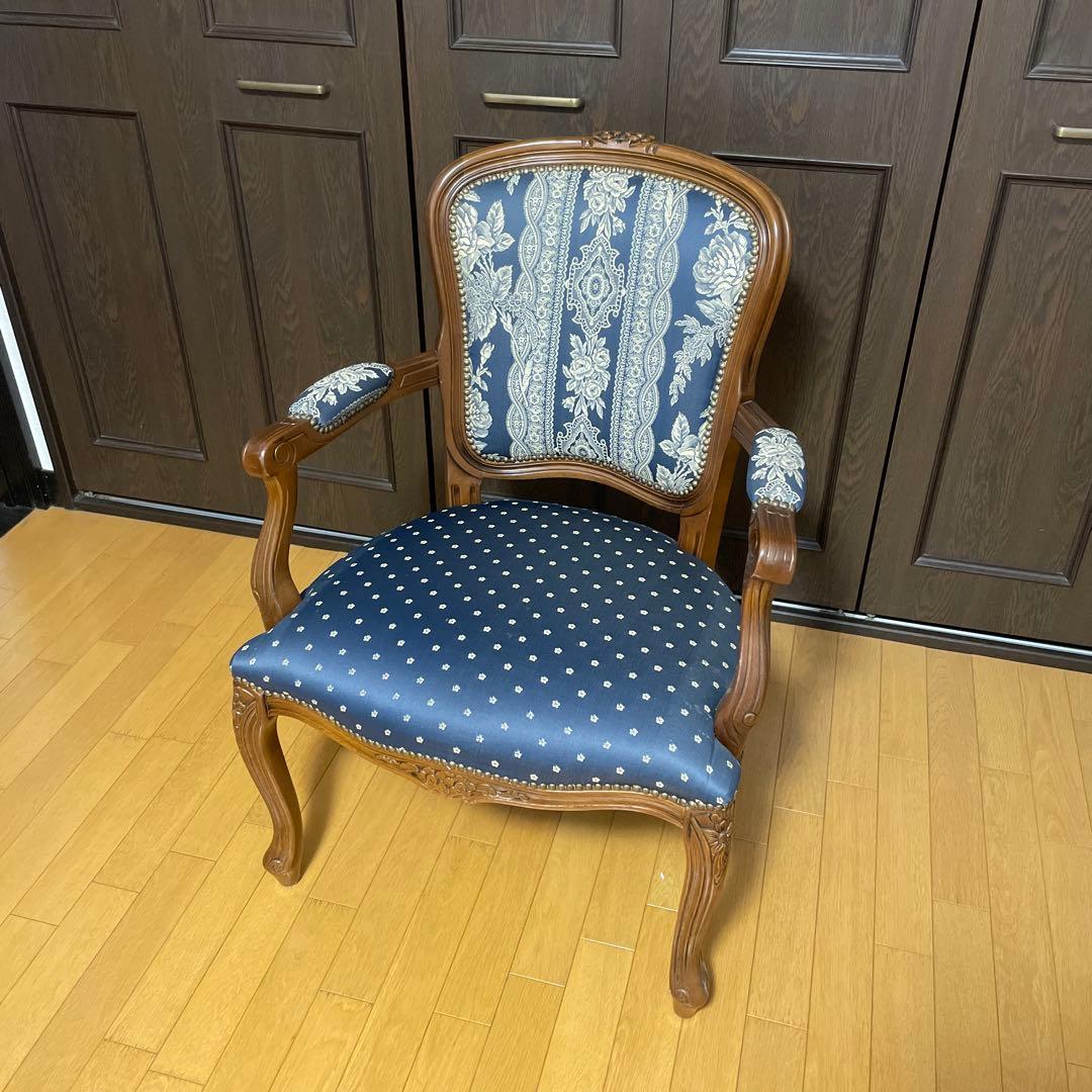 ②【条件あり】イタリア製　アンティーク　ダイニングチェア