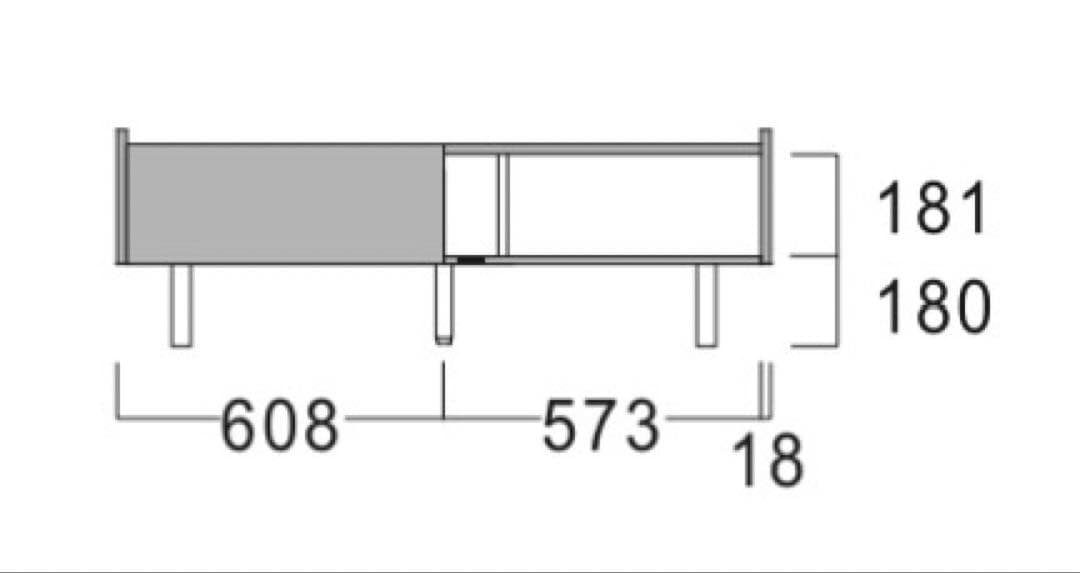 テレビボード　Pamounaパモウナ WV-120