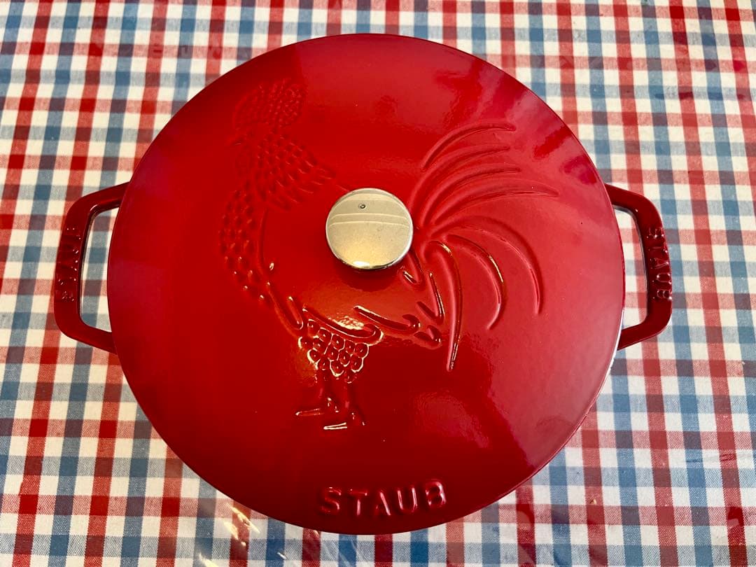 STAUB ストウブ　　フレンチルースターココット鍋 チェリー　24cm