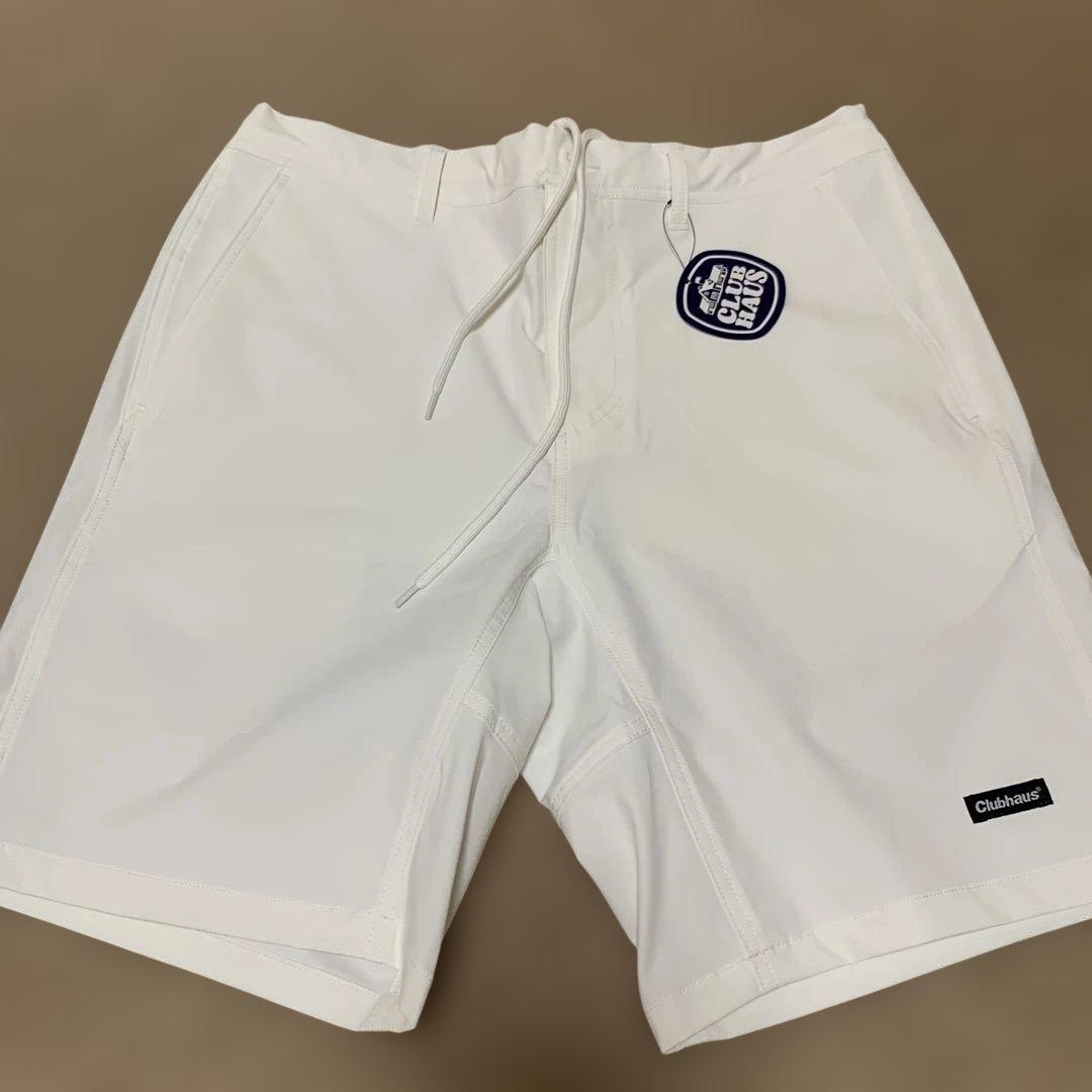 25ss ❗️Ｌ⭐️CLUBHAUS The Crew Shorts White ⭐️