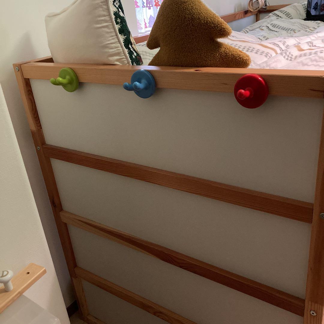 IKEA キューラ子供二段ベッド　引渡しのみ