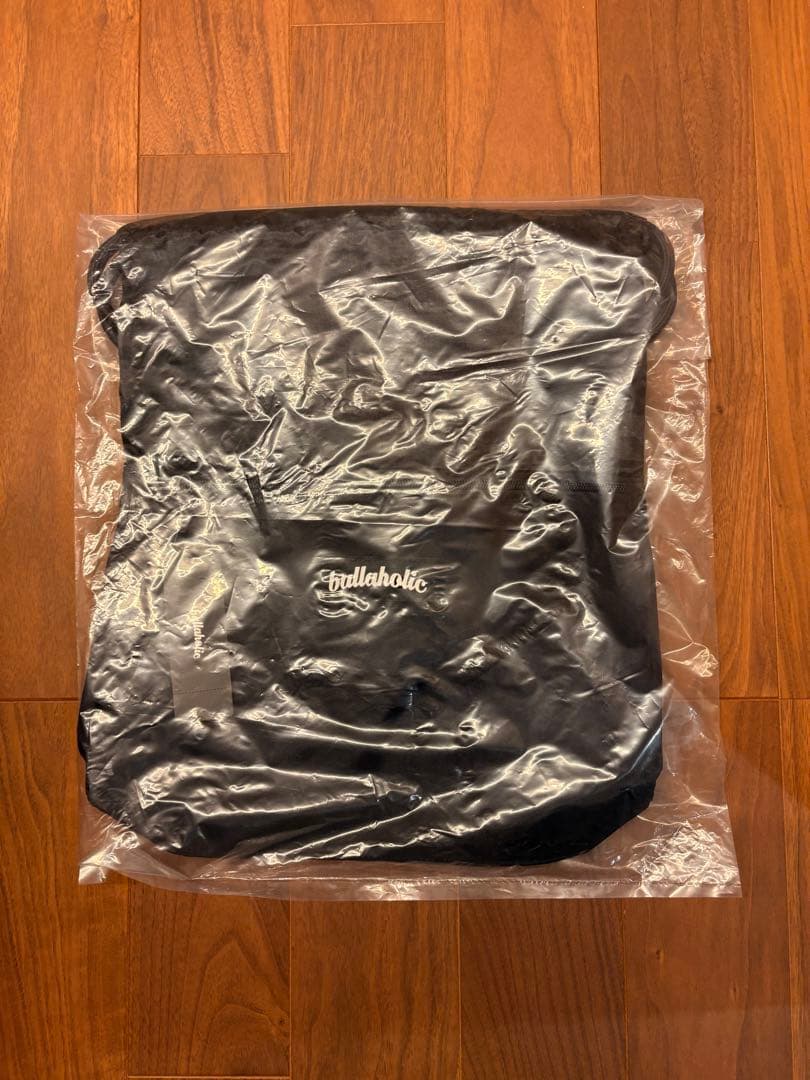【ballaholic】Logo Zip Pocket Gymsack 黒