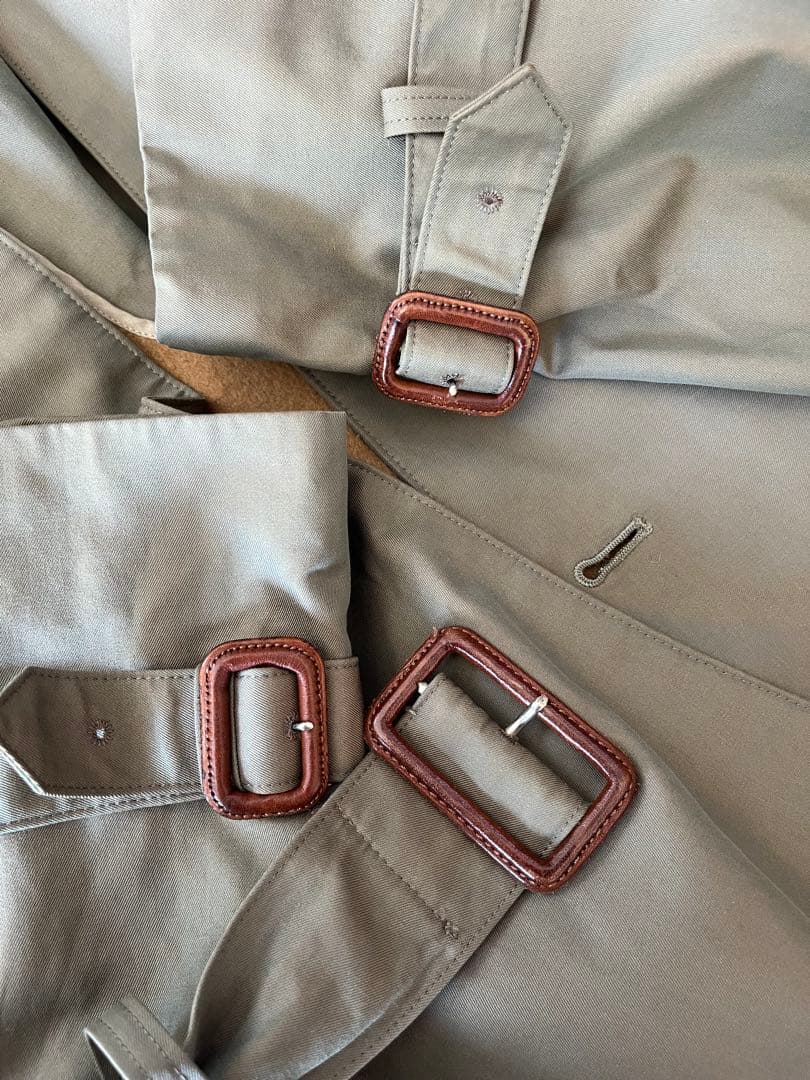 ポールスチュアート クリフォード タイロッケンコート 一枚袖 コート 玉虫