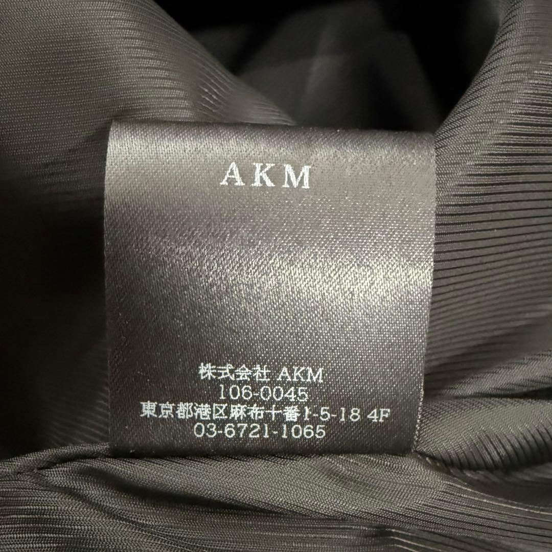 すずたろー 様 AKM シングル レザージャケット ダイヤキルト L WJK.