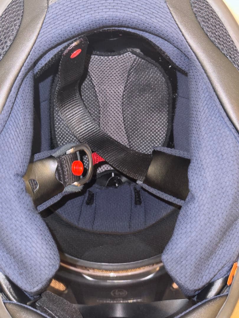 Arai ツアークロスV 57-58 M/L共通帽体 B+COM PLAY付美品