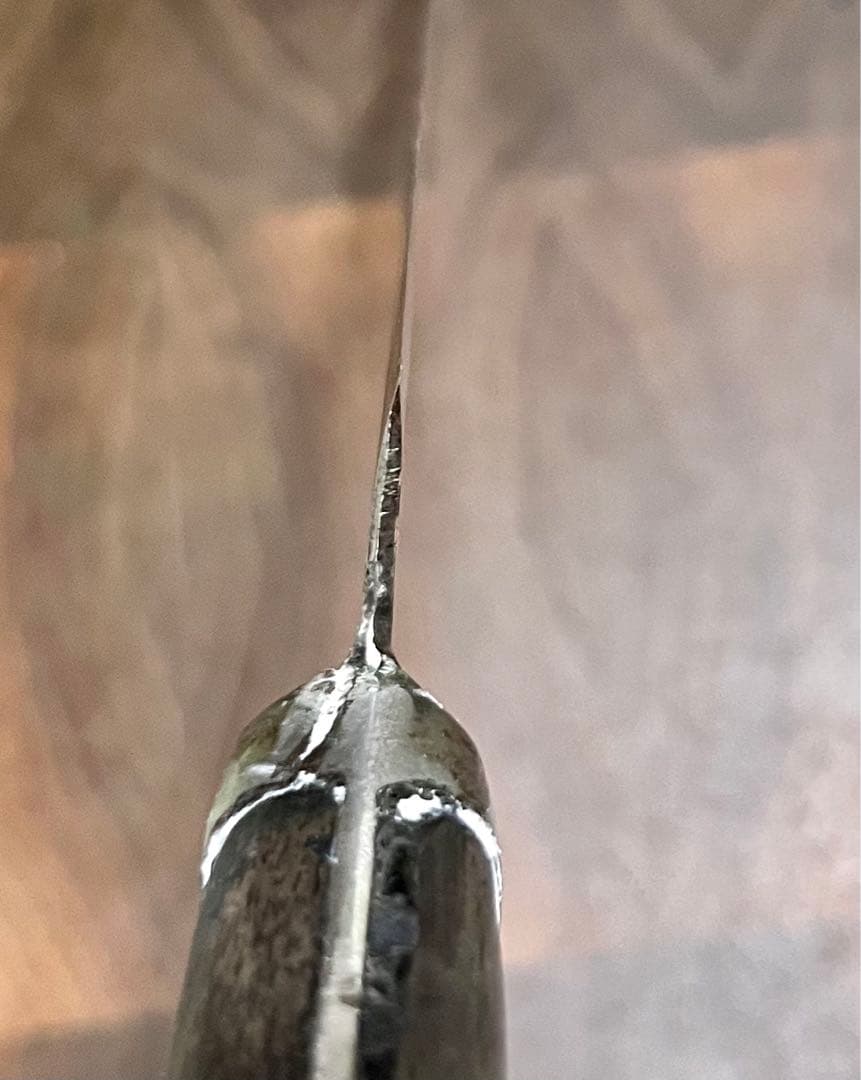 正本　切付　牛刀　225mm 7寸半　包丁　全鋼　洋包丁　最上