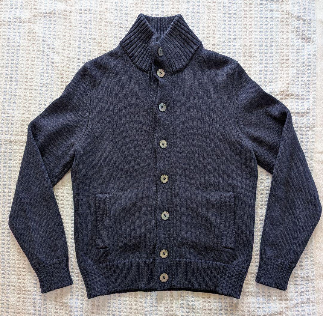 ZANONE ザノーネ キョート カーディガン48 ネイビー