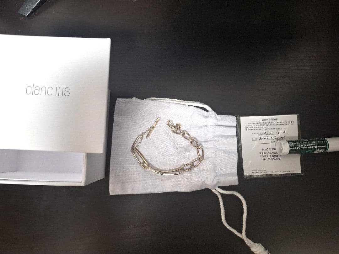 Blanc Iris Rebellion ブレスレット シルバー925