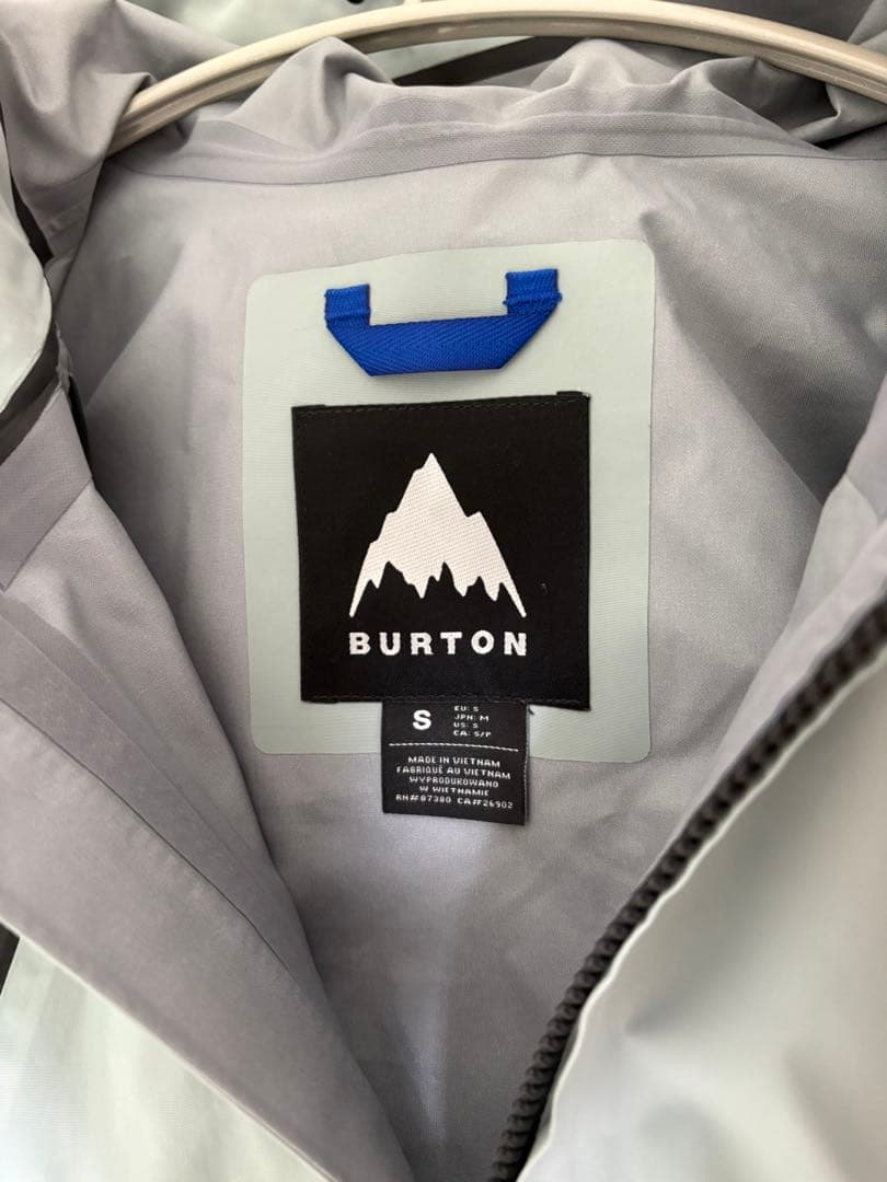 BURTON フューチャートラスト3L ジャケット　スノーボード用ウェア S
