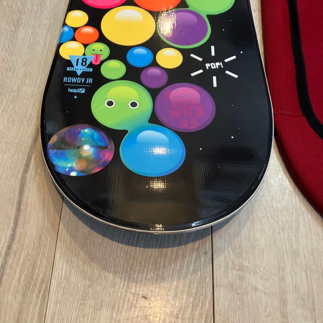 head ROWDY JR スノーボード 118サイズ エビス　ケース　eb's