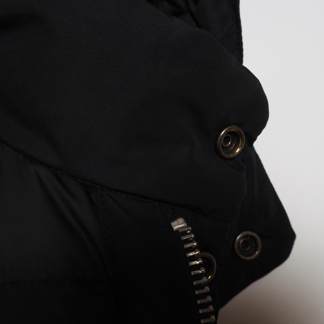 POLO RALPH LAUREN ポニー刺繍 2WAY肉厚ダウンベスト 黒S