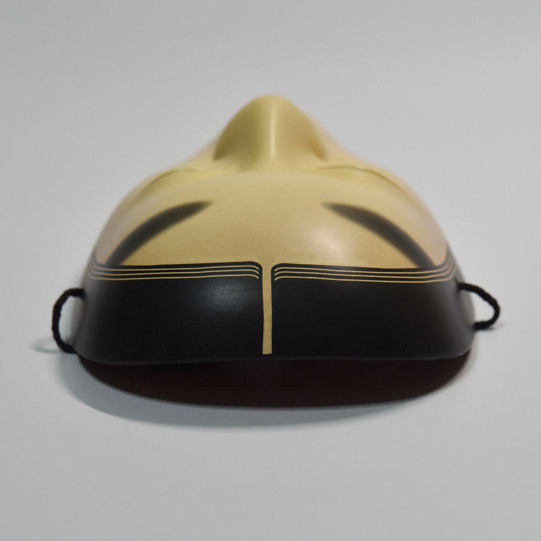 能面 小面 人間国宝長沢氏春作 能面袋付き 美品(G12)