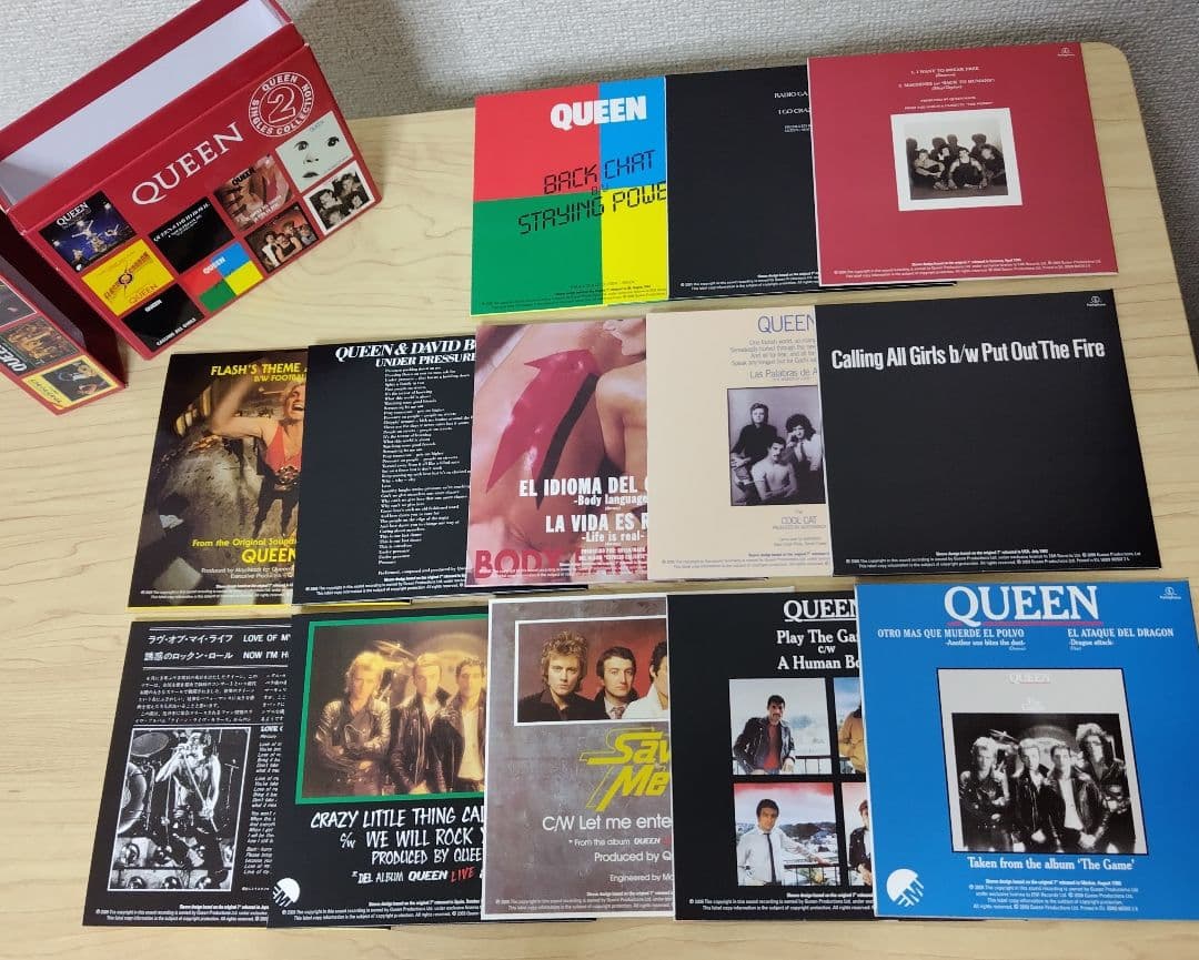QUEEN SINGLES COLLECTION Vol.1〜Vol.4