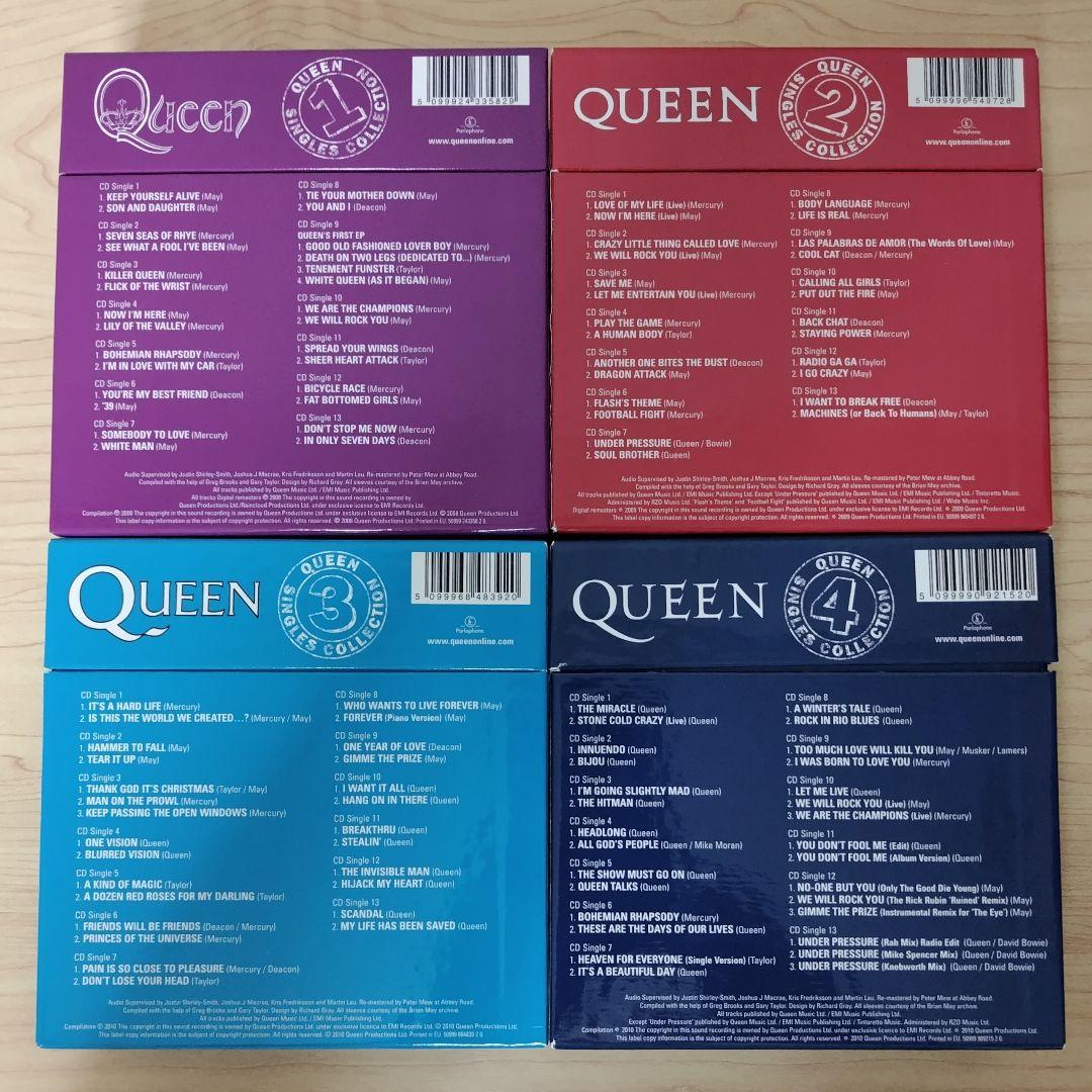 QUEEN SINGLES COLLECTION Vol.1〜Vol.4