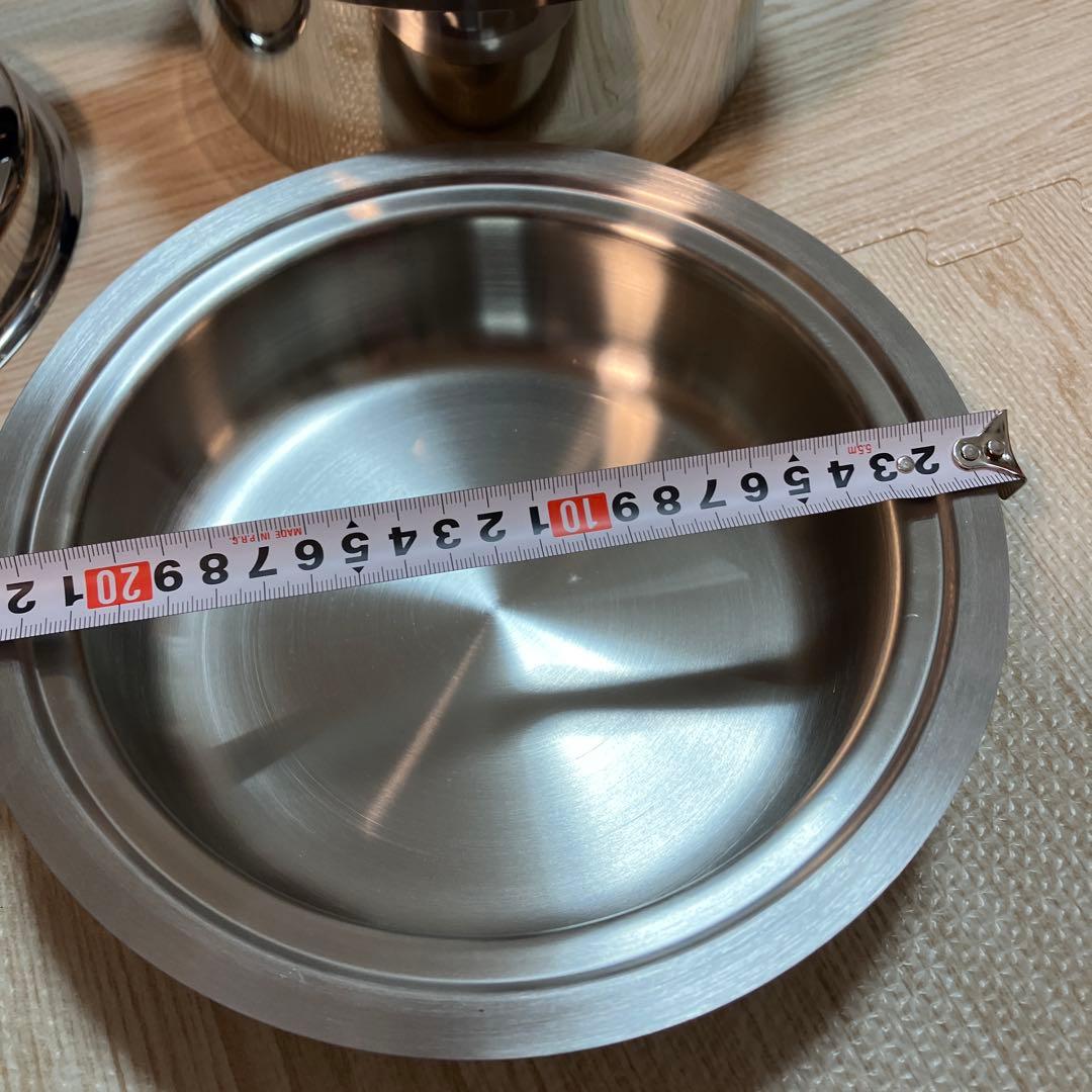 新品　amway アムウェイ　クイーンクック　ソースパン　片手鍋　内鍋つき