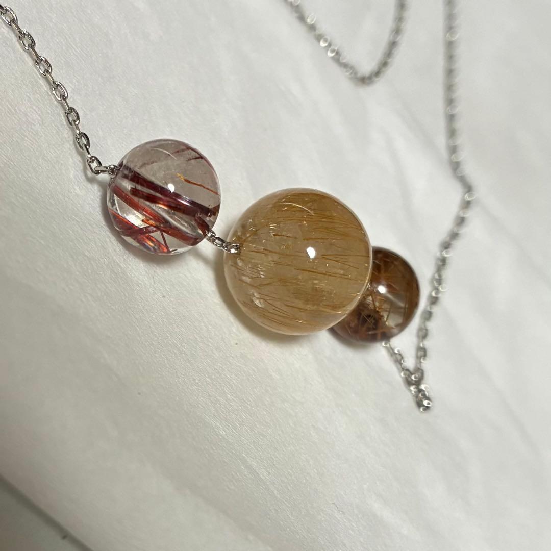 【レッドルチル３個】霊力入れてます。パワー凄すぎ！