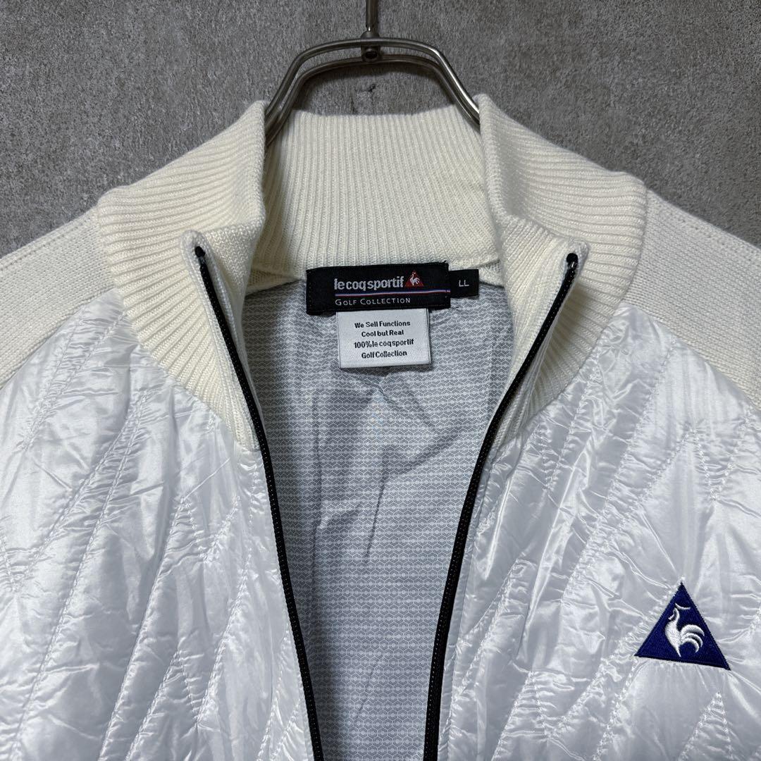 le coq sportif golf ルコック 中綿 切り替え ジャケット