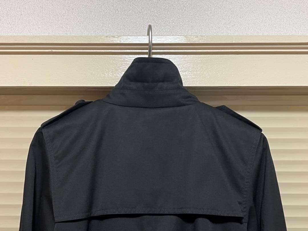 アニエス・ベー　ブラック トレンチコート