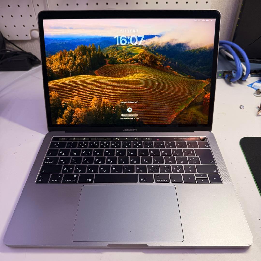 MacBookPro 高性能i7 メモリ16GBストレージ512GB