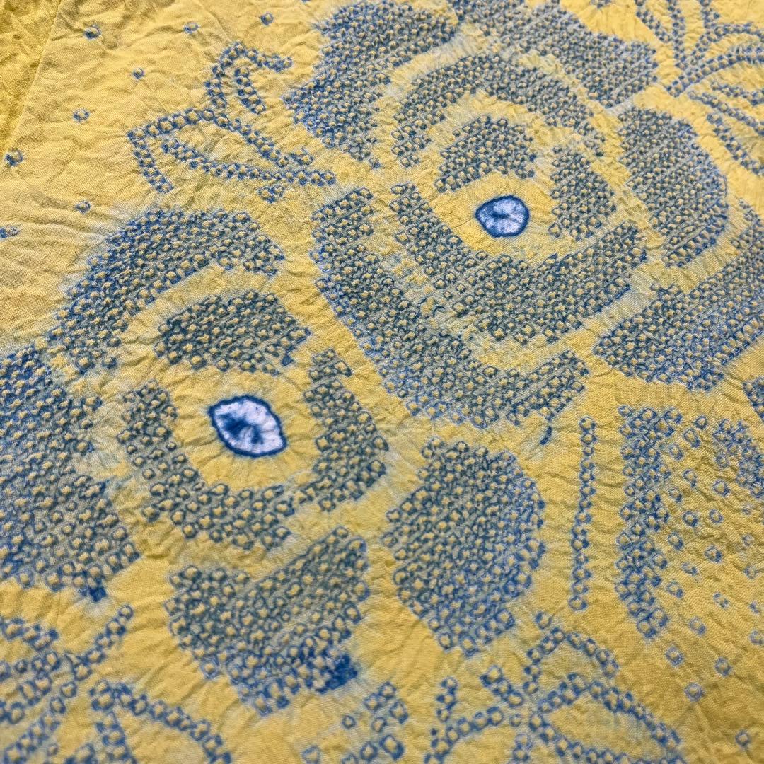 7 0 絞り浴衣 リメイク用