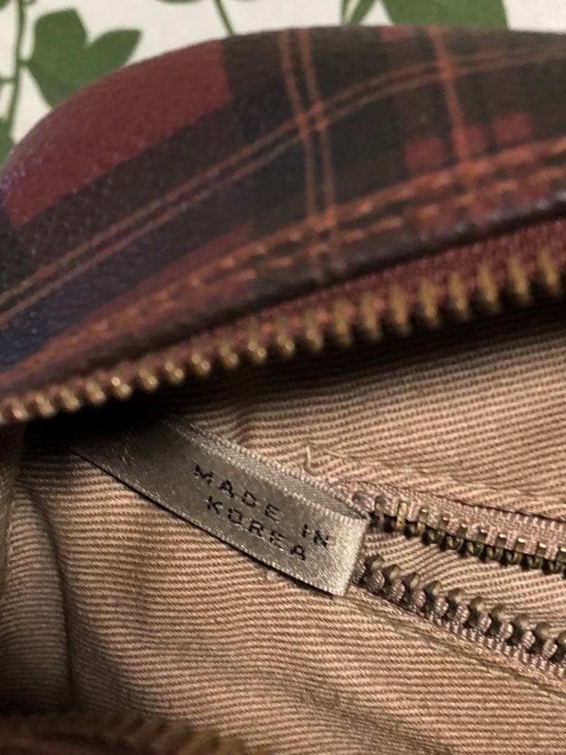 メ(^ ^)y【美品】ポロラルフローレン ヴィンテージ バッグ チェック タグ