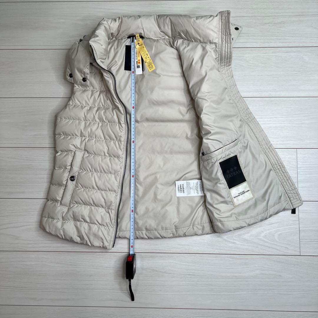 TATRAS フード付きダウンベスト
