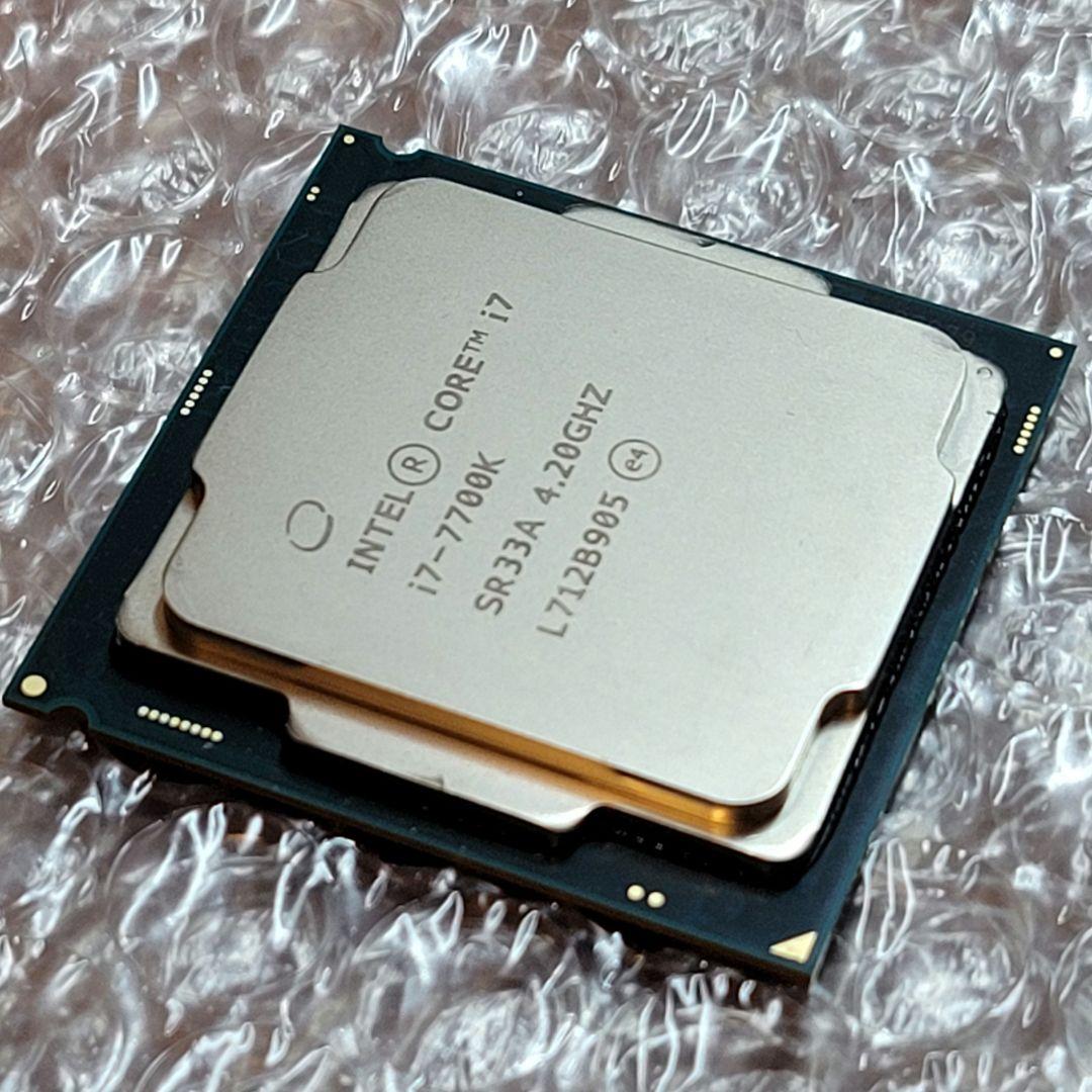 【動作確認済み】intel Core i7 7700K 第7世代 4.20GHz
