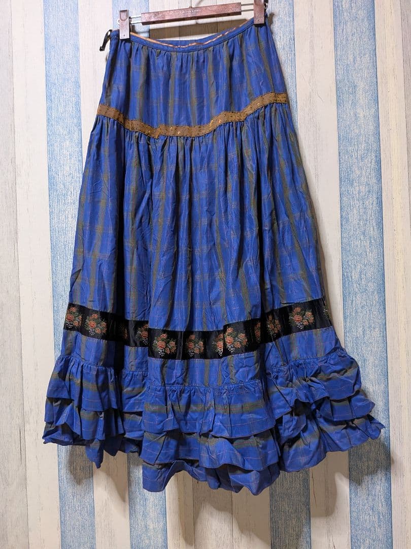 JeanPaulGAULTIER(ゴルチエ) マーメイドスカート 花柄刺繍 63